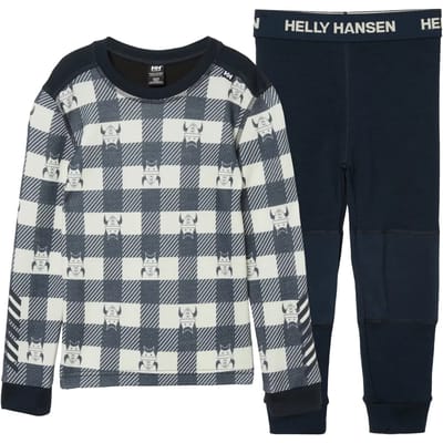 Set van onder shirt en leggings voor kinderen Helly Hansen Lifa Merino