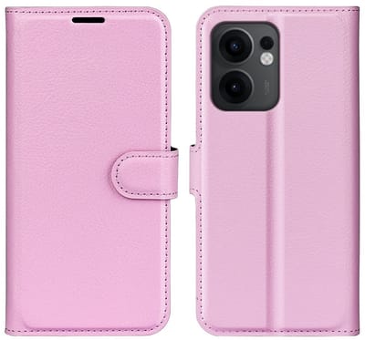 Coverup Hoesje - Geschikt voor OPPO Reno13 F / FS 5G Hoesje - Coverup Book Case - Roze