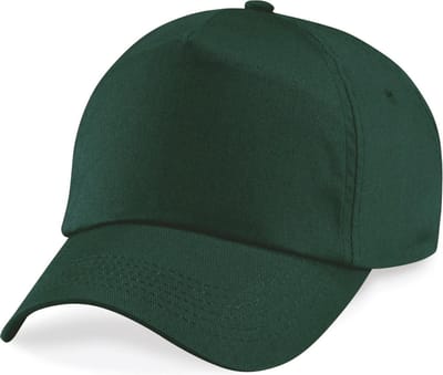 Beechfield Junior Original 5 Panel Cap Bottle Green