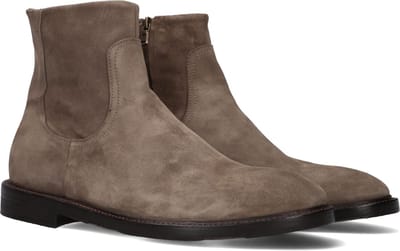 Mazzeltov 4520 Enkelboots - Enkellaarsjes - Heren - Beige - Maat 42