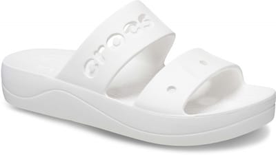 Crocs Baya Platform - Sandalen - Hoogte Platform 3 cm - Wit