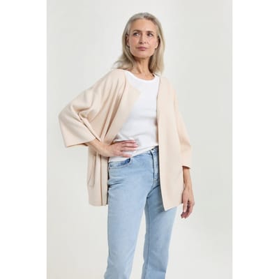 Josephine & Co Jasmijn Cardigan Sand Größe: S | Leichte Jacken Outlet | Damen | Braun