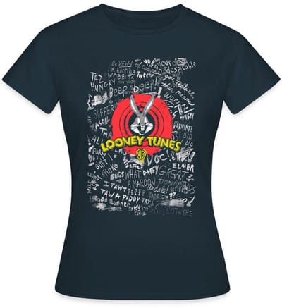 Looney Tunes Scribbles T-Shirt Dames