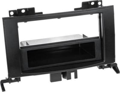 2-DIN frame met bakje MB Sprinter VW Crafter 2006 Zwart