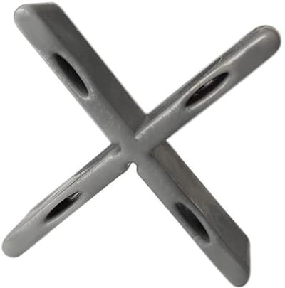 Bestratingsafstandhouders - Tegel spacers - Terrassen aanleggen - Uniforme ruimte - 15 mm dik - Grijs