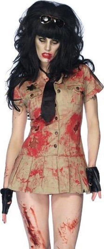 Officer Armbiter Volwassenen Vrouwen Beige Bekende personages Maat M