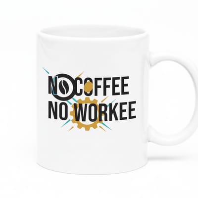 Nevolis® | Koffiemok 330ml met Uniek Design | Ontwerp Jouw Eigen Mok | Handgemaakt Cadeau voor Koffieliefhebbers | Gepersonaliseerd op Aanvraag | Enkel of Grote Bestelling