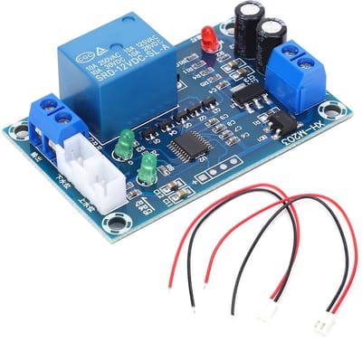 Allecto - Volautomatische Waterniveauregelaar - Waterniveau Sensor - Voor Watertanks en Zwembaden - 12V - Vloeistofniveaudetectie - Automatische Wa...