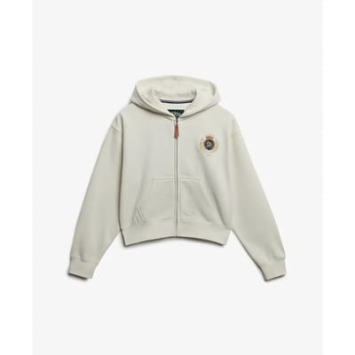 Capuchon met rits voor dames Superdry Country Club Ziphood