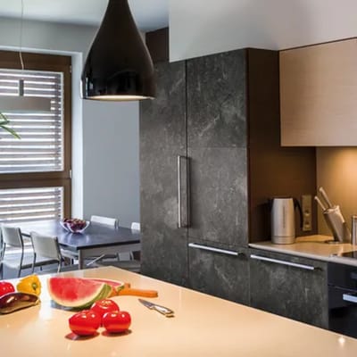 Zelfklevende Decoratiefolie Betonlook - Zwart - 67 X 200cm