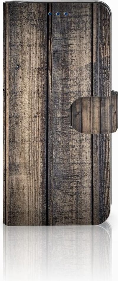 Samsung Galaxy S8 Book Style Case Steigerhout