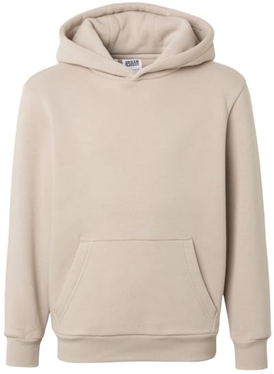 Urban Classics - Fluffy Kinder hoodie/trui - Kids 110/116 - Grijs