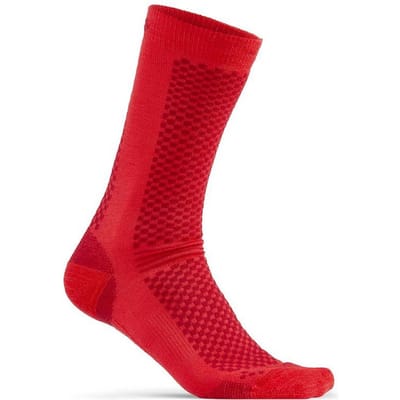 Craft Sportsokken - Maat 40 - Unisex - rood - 2 Pack