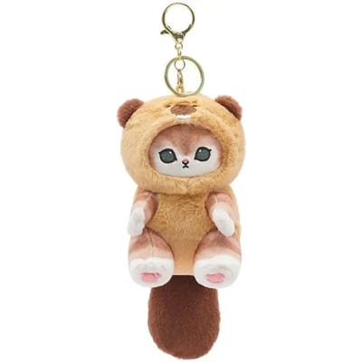 Originele Mofusand Serie Dieren met Lange Staart Pluche Pop Schattige Haai Kat Zachte Pop Kawaii Knuffel Speelgoed Cadeau Voor Kinderen