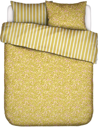 Essenza Petite Berry Dekbedovertrek lemon yellow - Tweepersoons – 200x200/220 cm