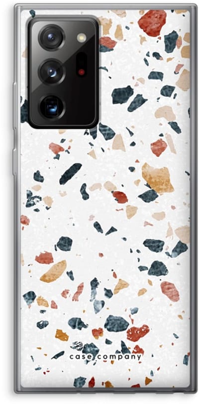 Case Company® - Hoesje geschikt voor Samsung Galaxy Note 20 Ultra / Note 20 Ultra 5G hoesje - Terrazzo N°4 - Soft Cover Telefoonhoesje - Bescherming aan alle Kanten en Schermrand
