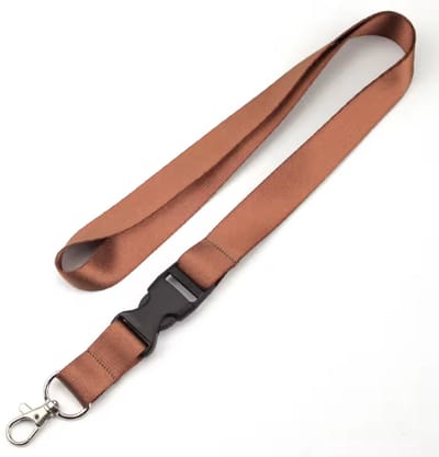 Bruin keycord - Keykoord - Sleutelkoord - 50CM - bruin - Met los te koppelen deel - 1 stuk - CHPN