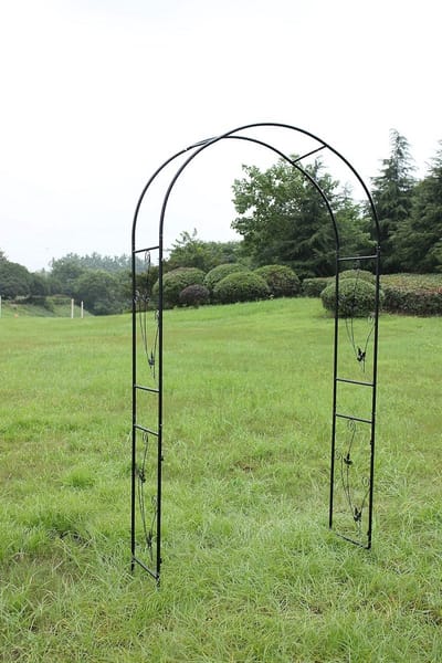 Metalen Rozenboog voor Klimplanten - Tuinboog voor Tuinpad en Terras