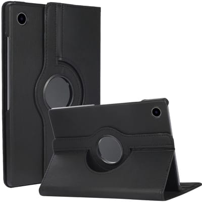 EtuiTab - 360 Draaibaar Hoes - Samsung Galaxy Tab A9+ Plus 11 2023 - Zwart - Schokbestendig