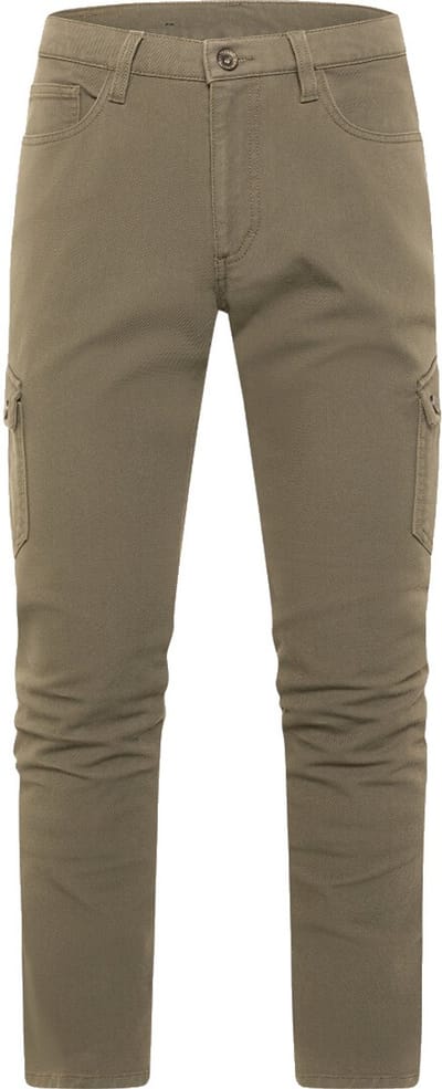 ROKKER Cargo Slim Licht Olijf Motorjeans
