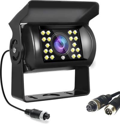 Waterdichte Achteruitrijcamera met Nachtzicht voor Vrachtwagen, Bus, Camper en Auto