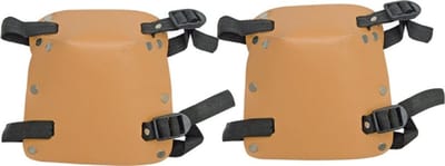 Vorel - Lederen Knielappen - Kniestukken - Nylon Riemen
