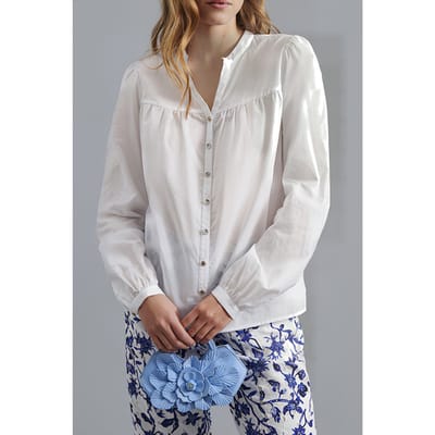 Anne Fontaine Phare White Size: 40 | Blouses Outlet | Dames | Ecru
