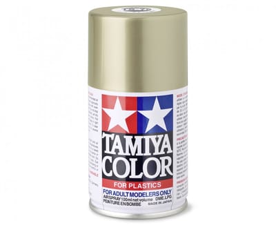 Tamiya Hobbyverf Acrylverf - TS-75 Champagne Gold - Gloss - Acryl Spray - Verf spuitbus - 100 ml