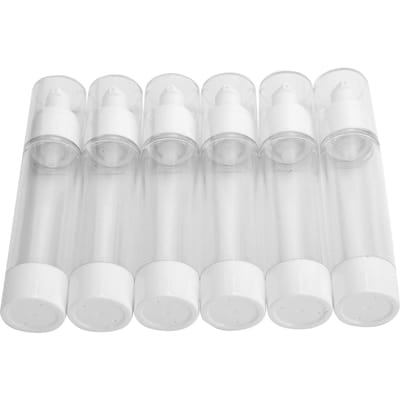 Lege Lotionfles Plastic Cosmetische Dispenserfles Navulbare Vacuümpompfles 50ml gray