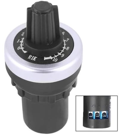22mm 1K Roterende Potentiometer voor Variabele Snelheid en Aandrijving