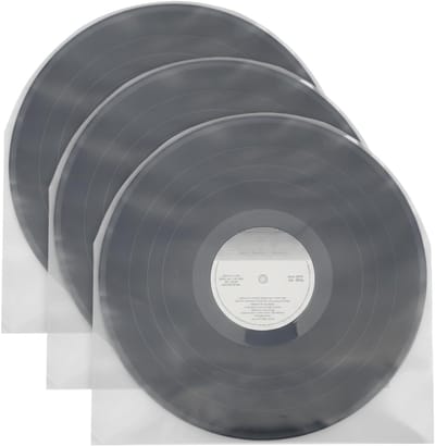 Dailygoods- Vinyl Binnenhoezen 50 Stuks - Antistatische Platenhoezen - Beschermhoezen Vinyl - Transparante Hoezen - 7 Inch - Optimale Bescherming