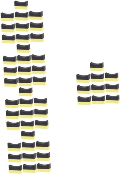 Autowas Spons Sets - Reinigingssponsjes - Auto Poetsen - Zacht PE Materiaal - 10x5.5x4 cm - Assorti