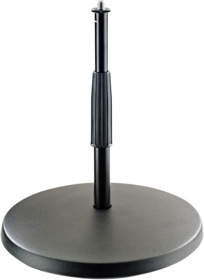 Microfoonstandaard Mini formaat 35-57 cm Zwart