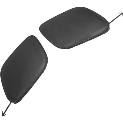 1 Paar Voorbumper Sleepoogkap 5212847910 Stijlvolle Look Sleepoog Dop voor XW50facelift gray