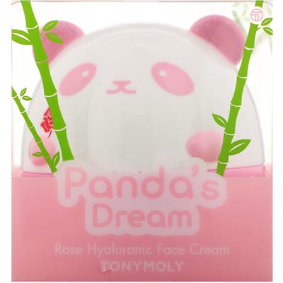 TonyMoly, Panda's Dream, Rose Hyaluronic Face Cream, 50 g (1.76 oz) pink