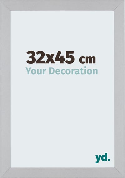 Your Decoration - Fotolijst 32x45 cm - MDF - Zilver Mat - Mura