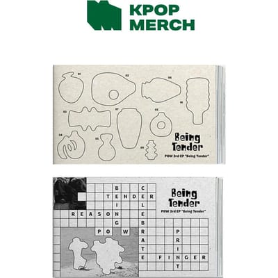 POW - Mini Album Vol.3 [Être Tendre] (Livre photo Ver.) PP Random 1pcs red