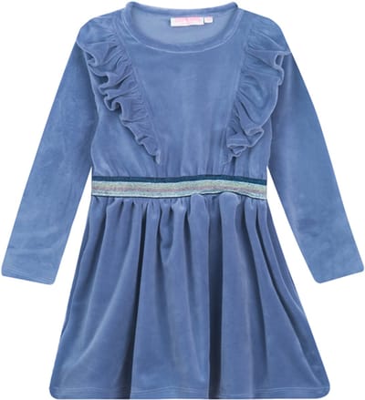 Someone TALIA-SG-52-L Meisjes Jurk - OLD LIGHT BLUE