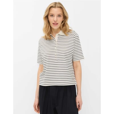 Brax Dames Poloshirt  Style CLIA S navy, donkerblauw, maat 34