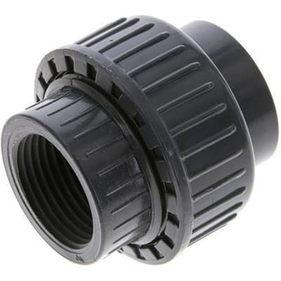 PVC Lijmmof Binnendraad Rp 1'' EPDM