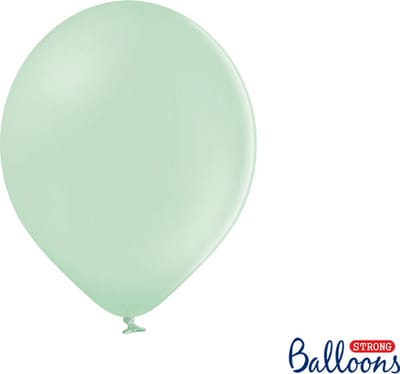 Ballonnen Pastel Groen Pistachio (50st)