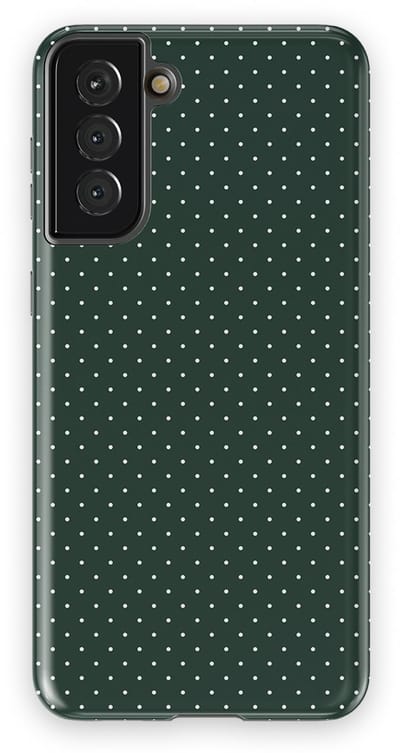 Micro Dots Tough Hoesje Samsung Galaxy S21 Plus | Geschikt Voor Mag | Stippen Motief Backcover Samsung Galaxy S21 Plus Pine Pins