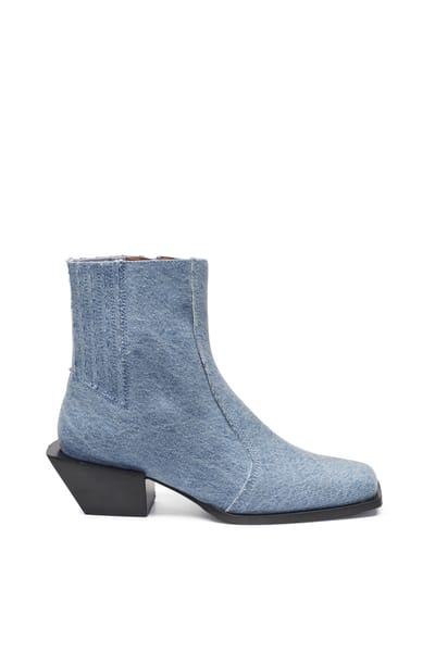 Fabienne Chapot Tika Boot Denim Denim Maat: 36 | Laarzen Outlet | Dames | Blauw