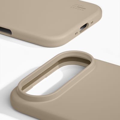 iDeal of Sweden Silicone Case geschikt voor MagSafe geschikt voor iPhone Air - Beige