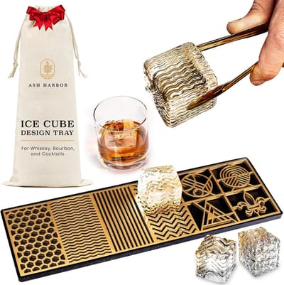 IJsvorm Tray voor Cocktails - Unieke Ice Design voor Whisky en Bourbon