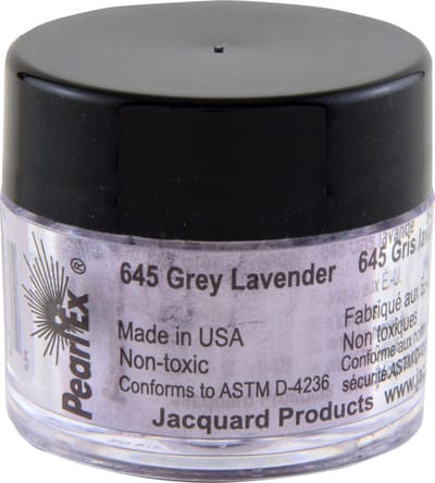 Jacquard Pearl Ex Pigment grijs lavendel 3 gram creatief poeder.