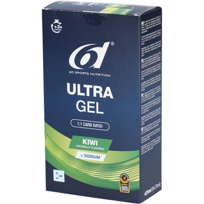 6D Sports Nutrition Ultra Gel Kiwi 6 voor oraal gebruik