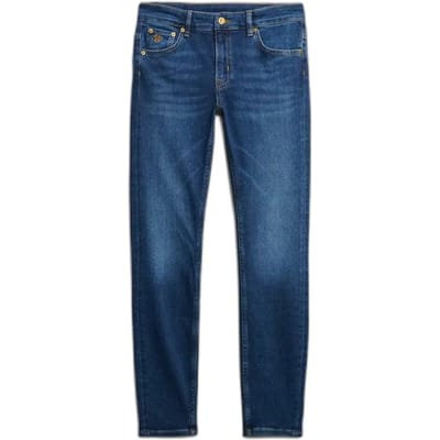 Skinny jeans dames Superdry Mid Rise