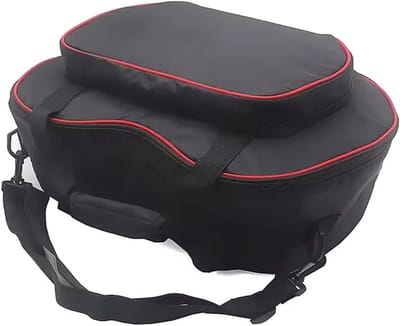 Fietstas Liners - Binnenzakken Koffer - Motorbagage Organiseren - Krasbestendig Ontwerp - Universele Pasvorm - Zwart Rood