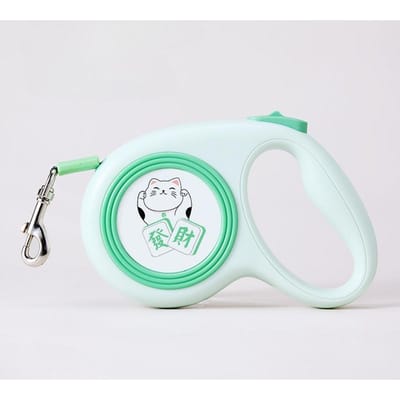 3M 5M Intrekbare Hondenriem Huisdierenriem Trekkoord Reflecterende Riem Automatische Flexibele Riem Voor Kleine Middelgrote Grote Hond Product (green,3M) groen